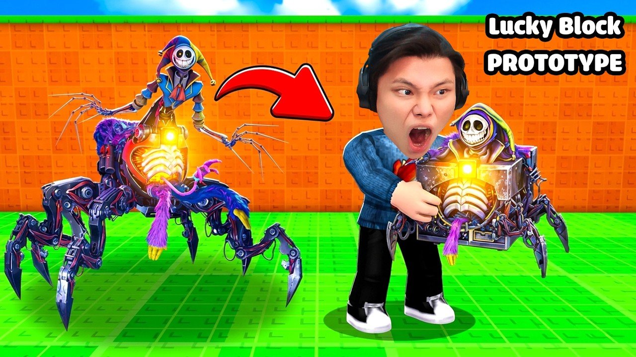 [ROBLOX] JayGray Troll Lucky Block PROTOTYPE Thí Nghiệm 1006✨😜Thử Thách Poppy Playtime Chapter 5