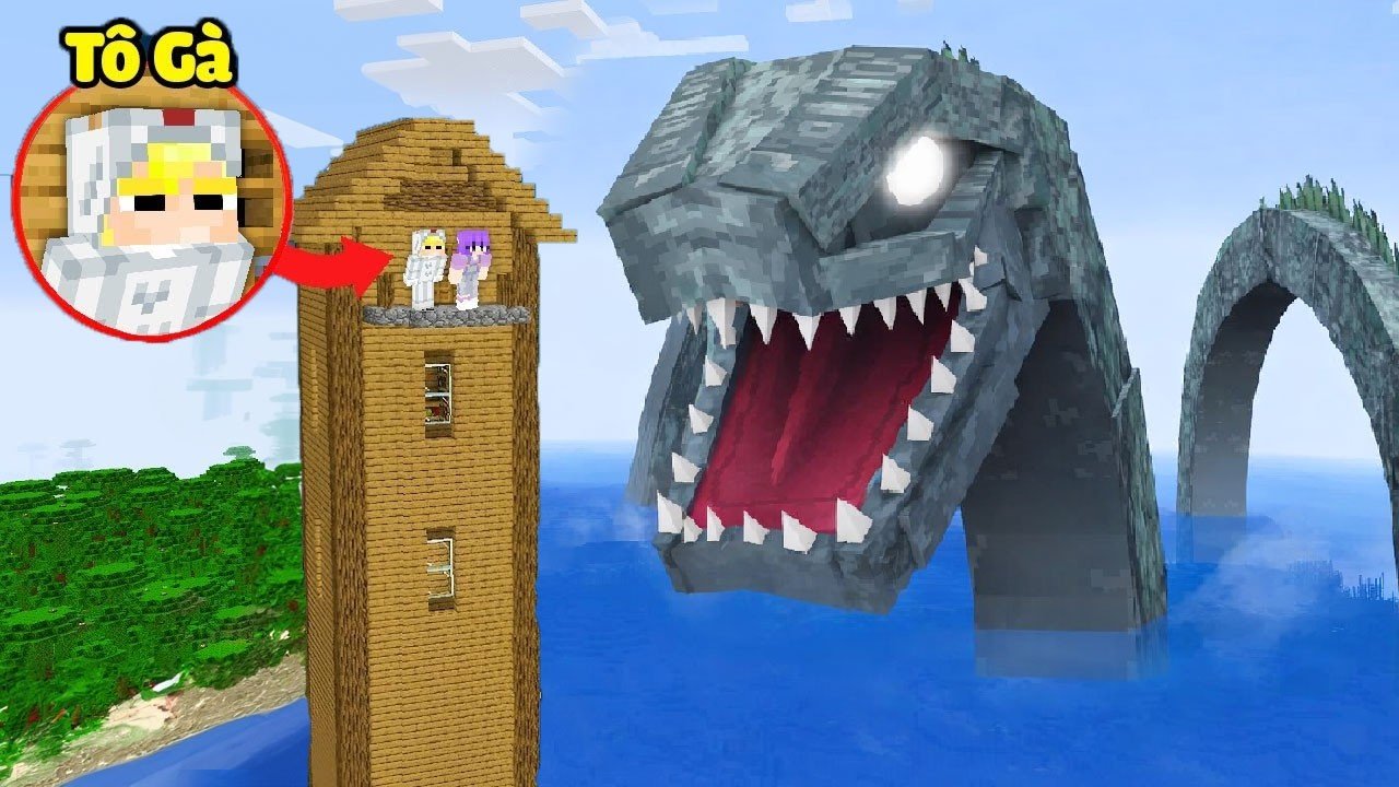 Tô Gà Thử Thách Thoát Khỏi SCP-3000 Trong Minecraft!