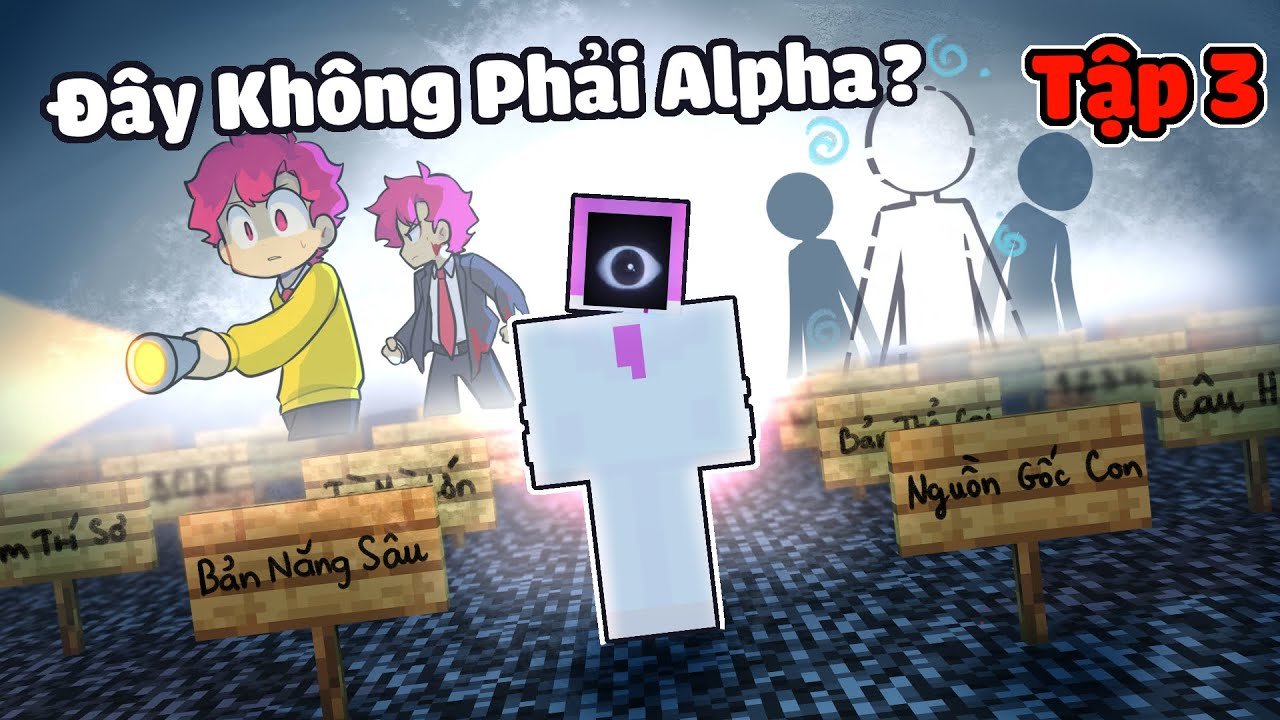 Hiha Phát Hiện Kẻ Tàn Hình Giả Dạng Hiha Alpha Trong Minecraft 😱🫨