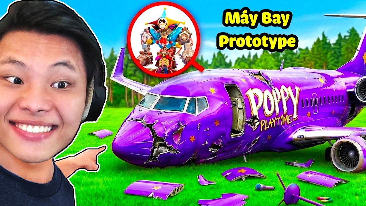 [ROBLOX] JayGray Hack Thảm Bay Troll Poppy Playtime Chapter 5✈️🤪Thử Thách Obby Trùm Cuối Prototype