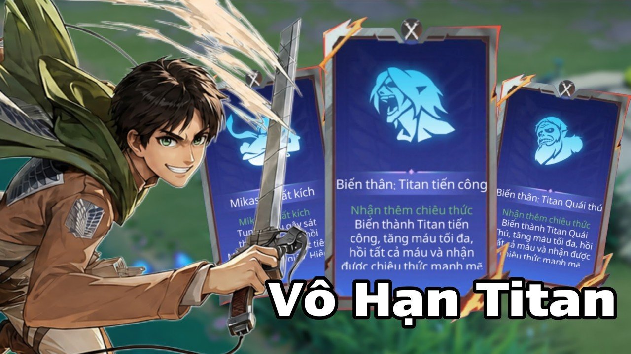 Tôi hủy diệt cả Map với Combo Vô Hạn Titan Mới !