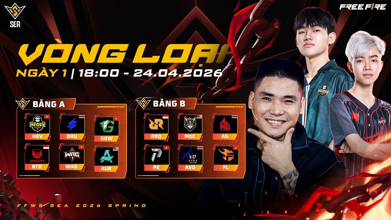 , WAG , HEAVY , GOW , PE , FL   RA SÂN TẠI GIẢI ĐÔNG NAM Á ! LIỆU VIỆT NAM CÓ TOP 1