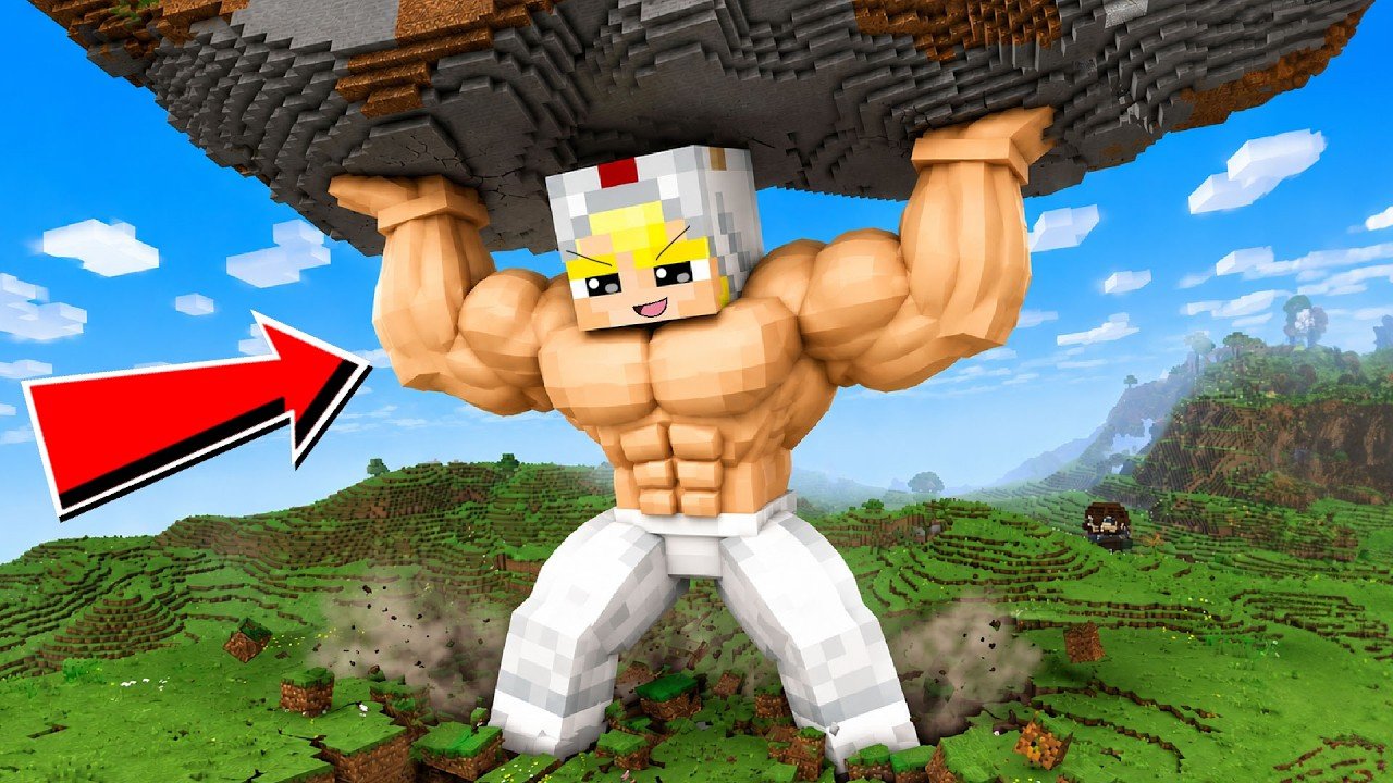 Tô Gà Từ Mập Thành Siêu Cơ Bắp Trong Minecraft!