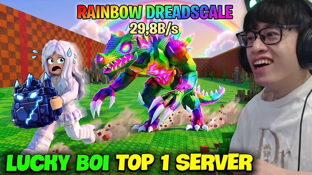 HÙNG AKIRA LUCKY BOI NỞ THÀNH CÔNG SIÊU PHẨM TRỨNG DIVINE RAINBOW DREADSCALE TRONG STEAL AN EGG